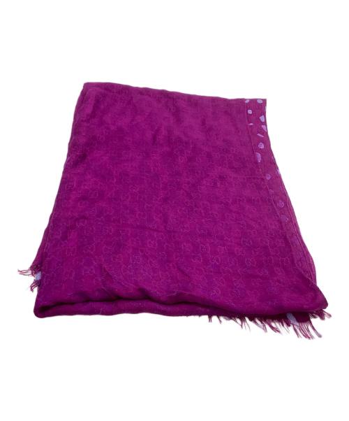 GUCCI（グッチ）GUCCI (グッチ) ストール パープルの古着・服飾アイテム