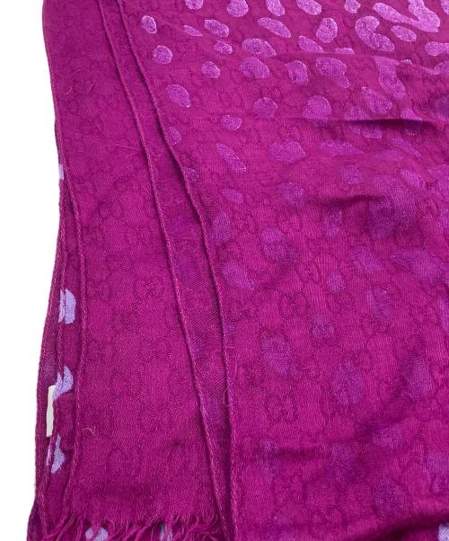 GUCCI（グッチ）GUCCI (グッチ) ストール パープルの古着・服飾アイテム