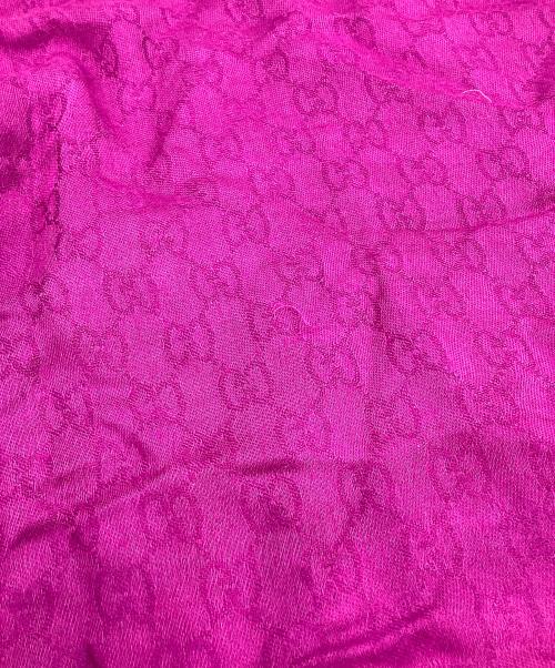 GUCCI（グッチ）GUCCI (グッチ) ストール パープルの古着・服飾アイテム