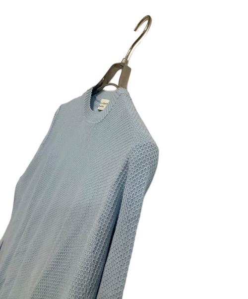 FILIPPO DE LAURENTIIS（フィリッポ・デ・ローレンティス）FILIPPO DE LAURENTIIS (フィリッポ・デ・ローレンティス) 薄手ニット ブルー サイズ:52の古着・服飾アイテム