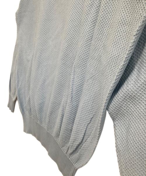 FILIPPO DE LAURENTIIS（フィリッポ・デ・ローレンティス）FILIPPO DE LAURENTIIS (フィリッポ・デ・ローレンティス) 薄手ニット ブルー サイズ:52の古着・服飾アイテム