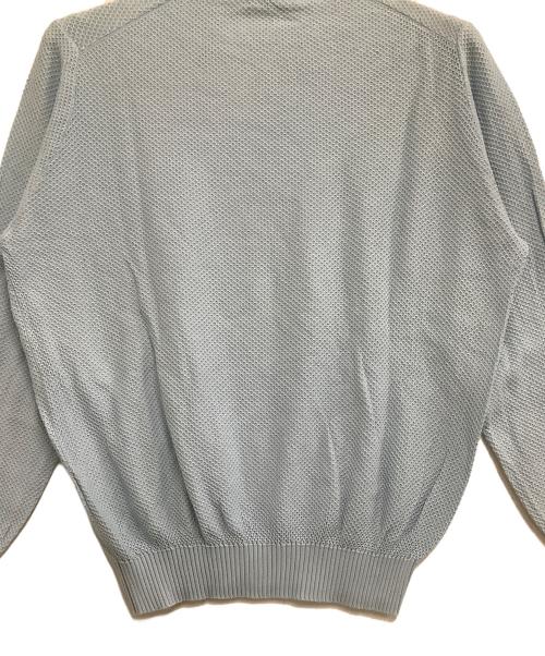 FILIPPO DE LAURENTIIS（フィリッポ・デ・ローレンティス）FILIPPO DE LAURENTIIS (フィリッポ・デ・ローレンティス) 薄手ニット ブルー サイズ:52の古着・服飾アイテム