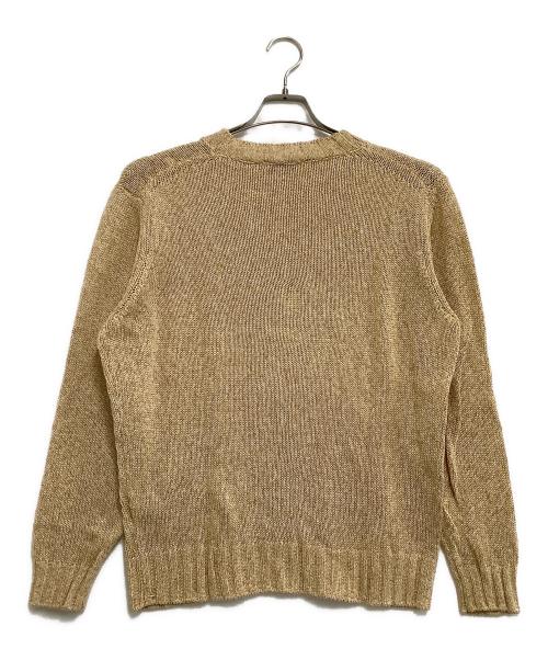 FILIPPO DE LAURENTIIS（フィリッポ・デ・ローレンティス）FILIPPO DE LAURENTIIS (フィリッポ・デ・ローレンティス) ニット ベージュ サイズ:50の古着・服飾アイテム