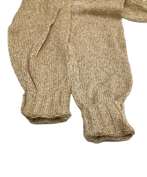 FILIPPO DE LAURENTIIS（フィリッポ・デ・ローレンティス）FILIPPO DE LAURENTIIS (フィリッポ・デ・ローレンティス) ニット ベージュ サイズ:50の古着・服飾アイテム