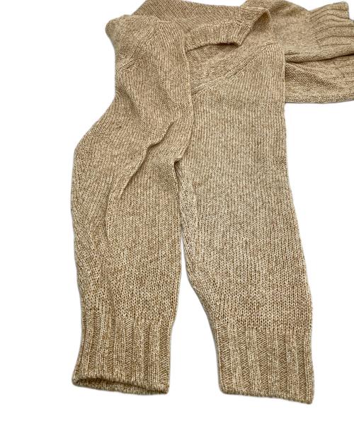 FILIPPO DE LAURENTIIS（フィリッポ・デ・ローレンティス）FILIPPO DE LAURENTIIS (フィリッポ・デ・ローレンティス) ニット ベージュ サイズ:50の古着・服飾アイテム