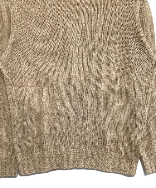 FILIPPO DE LAURENTIIS（フィリッポ・デ・ローレンティス）FILIPPO DE LAURENTIIS (フィリッポ・デ・ローレンティス) ニット ベージュ サイズ:50の古着・服飾アイテム