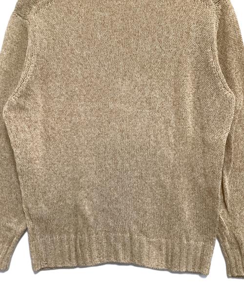 FILIPPO DE LAURENTIIS（フィリッポ・デ・ローレンティス）FILIPPO DE LAURENTIIS (フィリッポ・デ・ローレンティス) ニット ベージュ サイズ:50の古着・服飾アイテム