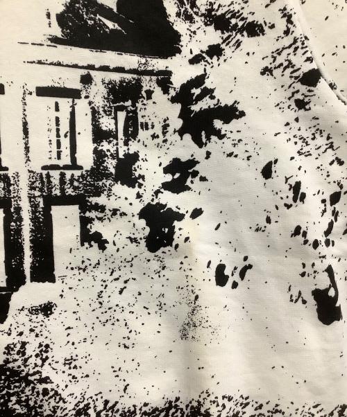 DIOR HOMME（ディオール オム）DIOR HOMME (ディオール オム) スウェット ホワイト×ブラック サイズ:Sの古着・服飾アイテム