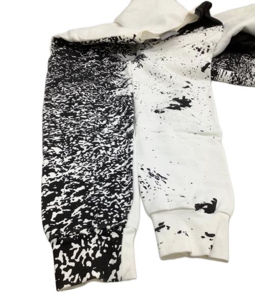 DIOR HOMME（ディオール オム）DIOR HOMME (ディオール オム) スウェット ホワイト×ブラック サイズ:Sの古着・服飾アイテム