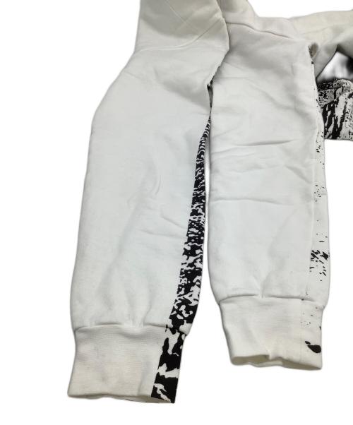 DIOR HOMME（ディオール オム）DIOR HOMME (ディオール オム) スウェット ホワイト×ブラック サイズ:Sの古着・服飾アイテム