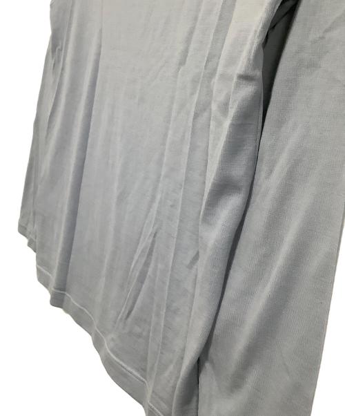 JIL SANDER（ジルサンダー）JIL SANDER (ジルサンダー) 薄手ニット ブルー サイズ:48の古着・服飾アイテム