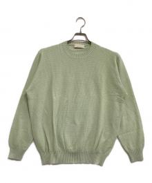 FILIPPO DE LAURENTIIS（フィリッポ・デ・ローレンティス）の古着「薄手ニット」｜グリーン