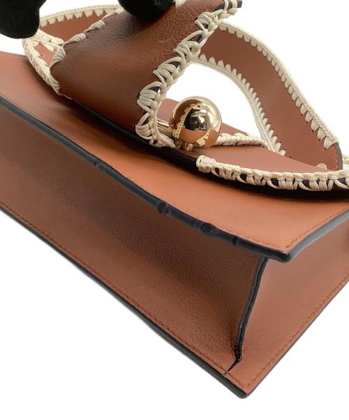 STRATHBERRY（ストラスベリー）STRATHBERRY (ストラスベリー) チェーンショルダーバッグ ブラウンの古着・服飾アイテム