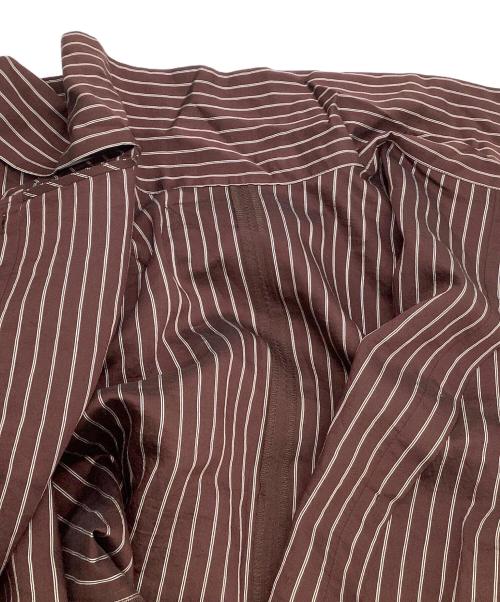 HEELAL（ヘラル）HEELAL (ヘラル) 長袖ブラウス ブラウン サイズ:freeの古着・服飾アイテム