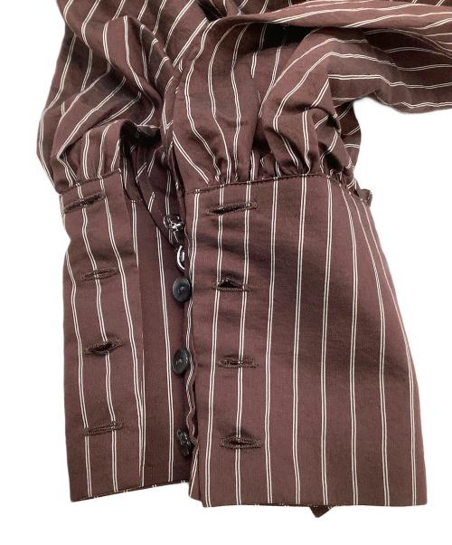 HEELAL（ヘラル）HEELAL (ヘラル) 長袖ブラウス ブラウン サイズ:freeの古着・服飾アイテム