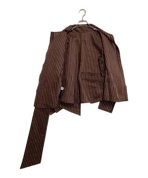 HEELAL（ヘラル）HEELAL (ヘラル) 長袖ブラウス ブラウン サイズ:freeの古着・服飾アイテム