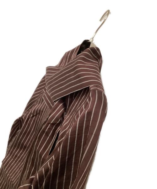 HEELAL（ヘラル）HEELAL (ヘラル) 長袖ブラウス ブラウン サイズ:freeの古着・服飾アイテム