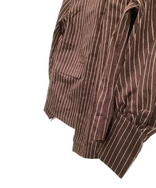 HEELAL（ヘラル）HEELAL (ヘラル) 長袖ブラウス ブラウン サイズ:freeの古着・服飾アイテム