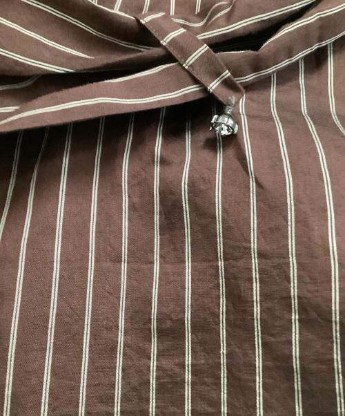 HEELAL（ヘラル）HEELAL (ヘラル) 長袖ブラウス ブラウン サイズ:freeの古着・服飾アイテム