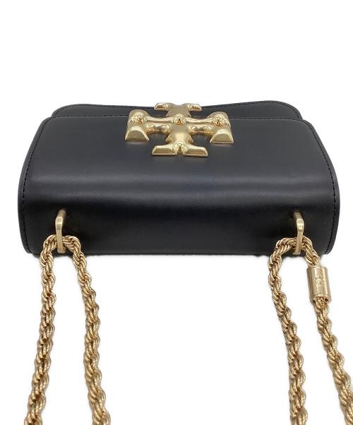 TORY BURCH（トリーバーチ）TORY BURCH (トリーバーチ) チェーンショルダーバッグ 	エレノア スモール コンバーチブル ブラック×ゴールドの古着・服飾アイテム