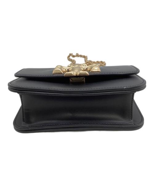 TORY BURCH（トリーバーチ）TORY BURCH (トリーバーチ) チェーンショルダーバッグ 	エレノア スモール コンバーチブル ブラック×ゴールドの古着・服飾アイテム