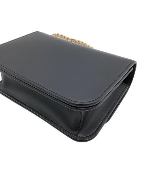 TORY BURCH（トリーバーチ）TORY BURCH (トリーバーチ) チェーンショルダーバッグ 	エレノア スモール コンバーチブル ブラック×ゴールドの古着・服飾アイテム