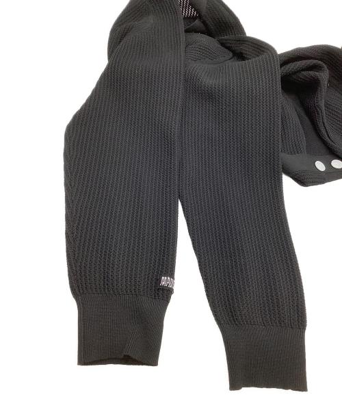 MADISON BLUE（マディソンブルー）MADISON BLUE (マディソンブルー) 薄手カーディガン　BIG KNIT V CD MESH ブラック サイズ:XSの古着・服飾アイテム