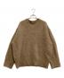 STATE OF MIND（ステートオブマインド）の古着「厚手ニット　yak v neck po」｜ブラウン
