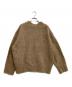 STATE OF MIND (ステートオブマインド) 厚手ニット　yak v neck po ブラウン サイズ:S：8000円