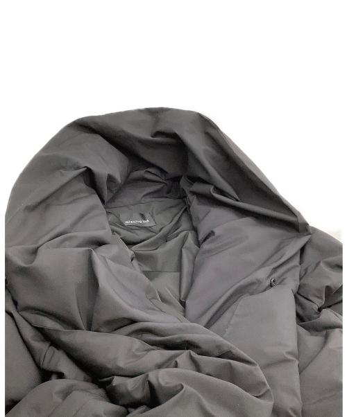 mizuiro-ind（ミズイロインド）mizuiro-ind (ミズイロインド) ドレープダウンコート ブラック サイズ:表記なしの古着・服飾アイテム