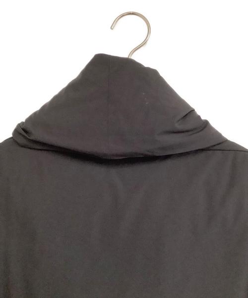 mizuiro-ind（ミズイロインド）mizuiro-ind (ミズイロインド) ドレープダウンコート ブラック サイズ:表記なしの古着・服飾アイテム