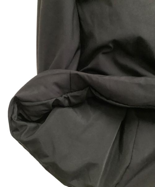 mizuiro-ind（ミズイロインド）mizuiro-ind (ミズイロインド) ドレープダウンコート ブラック サイズ:表記なしの古着・服飾アイテム