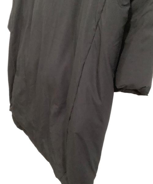 mizuiro-ind（ミズイロインド）mizuiro-ind (ミズイロインド) ドレープダウンコート ブラック サイズ:表記なしの古着・服飾アイテム