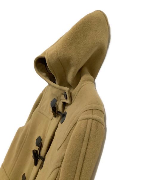 BURBERRY LONDON（バーバリーロンドン）BURBERRY LONDON (バーバリーロンドン) フード付ダッフルコート　裏ノバチェック ブラウン サイズ:表記なしの古着・服飾アイテム