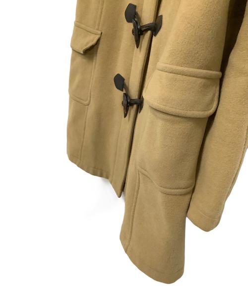 BURBERRY LONDON（バーバリーロンドン）BURBERRY LONDON (バーバリーロンドン) フード付ダッフルコート　裏ノバチェック ブラウン サイズ:表記なしの古着・服飾アイテム