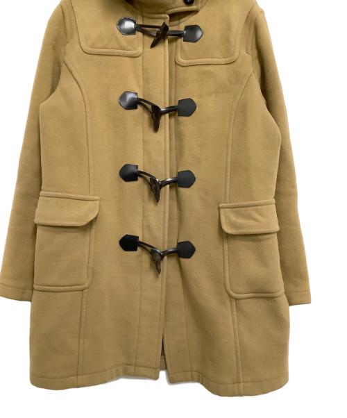 BURBERRY LONDON（バーバリーロンドン）BURBERRY LONDON (バーバリーロンドン) フード付ダッフルコート　裏ノバチェック ブラウン サイズ:表記なしの古着・服飾アイテム