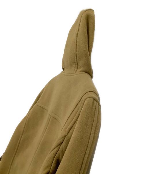 BURBERRY LONDON（バーバリーロンドン）BURBERRY LONDON (バーバリーロンドン) フード付ダッフルコート　裏ノバチェック ブラウン サイズ:表記なしの古着・服飾アイテム