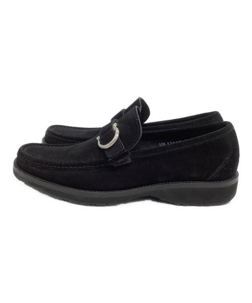 Salvatore Ferragamo（サルヴァトーレ フェラガモ）Salvatore Ferragamo (サルヴァトーレ フェラガモ) ローファーGITファー ブラック サイズ:6 1/2の古着・服飾アイテム