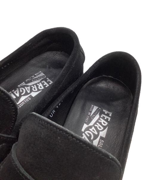 Salvatore Ferragamo（サルヴァトーレ フェラガモ）Salvatore Ferragamo (サルヴァトーレ フェラガモ) ローファーGITファー ブラック サイズ:6 1/2の古着・服飾アイテム