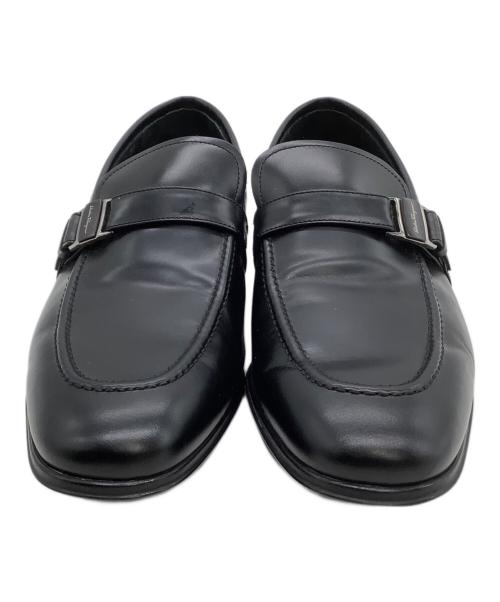 Salvatore Ferragamo（サルヴァトーレ フェラガモ）Salvatore Ferragamo (サルヴァトーレ フェラガモ) ローファー ブラック サイズ:7 2Eの古着・服飾アイテム