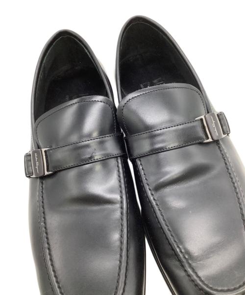 Salvatore Ferragamo（サルヴァトーレ フェラガモ）Salvatore Ferragamo (サルヴァトーレ フェラガモ) ローファー ブラック サイズ:7 2Eの古着・服飾アイテム