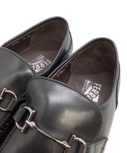 Salvatore Ferragamo（サルヴァトーレ フェラガモ）Salvatore Ferragamo (サルヴァトーレ フェラガモ) ビットローファー ブラック サイズ:7 2Eの古着・服飾アイテム