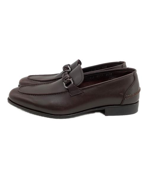 Salvatore Ferragamo（サルヴァトーレ フェラガモ）Salvatore Ferragamo (サルヴァトーレ フェラガモ) ビットローファー ブラウン サイズ: 6 1/2の古着・服飾アイテム