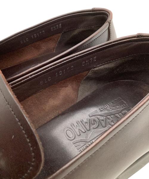 Salvatore Ferragamo（サルヴァトーレ フェラガモ）Salvatore Ferragamo (サルヴァトーレ フェラガモ) ビットローファー ブラウン サイズ: 6 1/2の古着・服飾アイテム