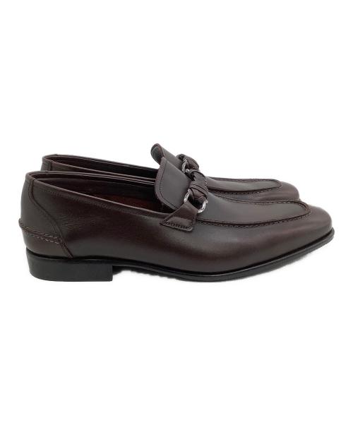 Salvatore Ferragamo（サルヴァトーレ フェラガモ）Salvatore Ferragamo (サルヴァトーレ フェラガモ) ビットローファー ブラウン サイズ: 6 1/2の古着・服飾アイテム