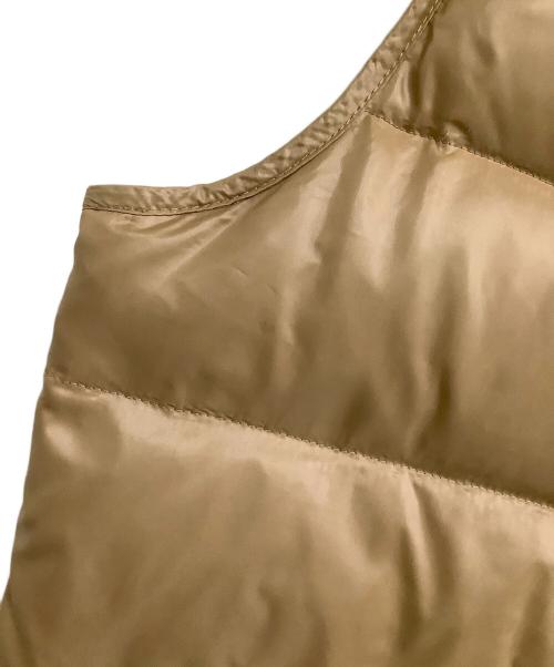 BURBERRY BLUE LABEL（バーバリー ブルー レーベル）BURBERRY BLUE LABEL (バーバリーロンドンブルーレーベル) ダウンベスト ベージュ サイズ:38の古着・服飾アイテム