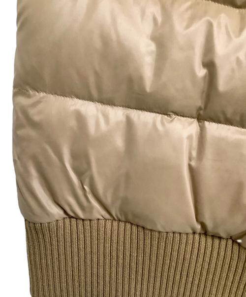 BURBERRY BLUE LABEL（バーバリー ブルー レーベル）BURBERRY BLUE LABEL (バーバリーロンドンブルーレーベル) ダウンベスト ベージュ サイズ:38の古着・服飾アイテム