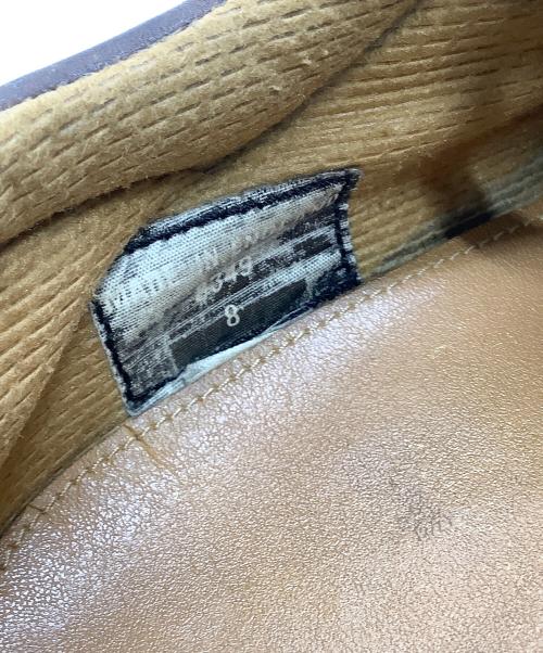 Dr.Martens（ドクターマーチン）Dr.Martens (ドクターマーチン) Uチップシューズ ブラウン サイズ:8の古着・服飾アイテム