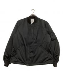 Y-3（ワイスリー）の古着「中綿ブルゾン　CLASSIC BOMBER JACKET　21AW」｜ブラック