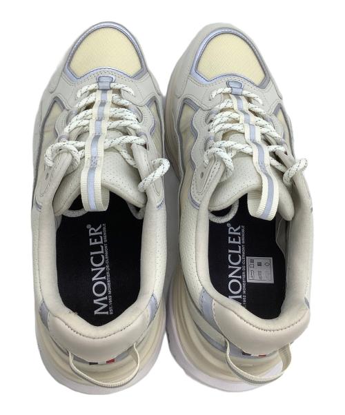 MONCLER（モンクレール）MONCLER (モンクレール) ローカットスニーカー LITE RUNNER 22-23AW アイボリー サイズ:43の古着・服飾アイテム